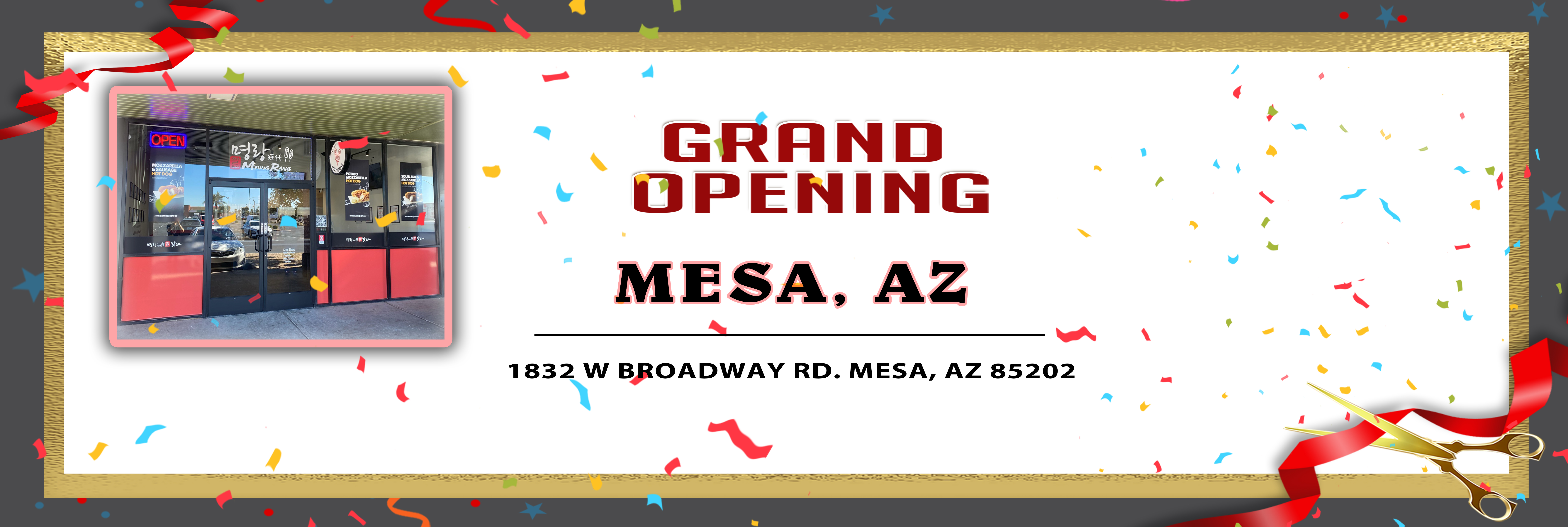 Grand Opening Mesa